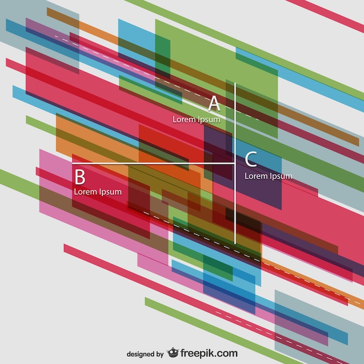 Free Vector abstract infographic template