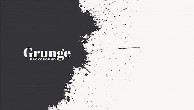 Abstract ink splatter grunge background