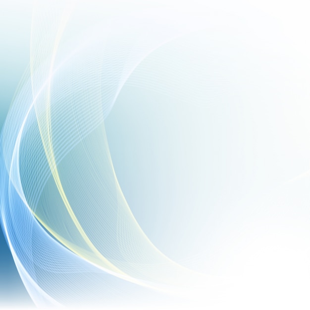 Abstract light blue wave background