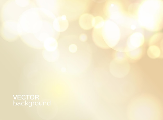 Free vector abstract light color  with bokeh flat