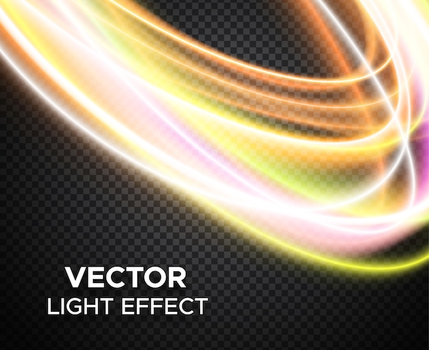 Free vector abstract light effect background