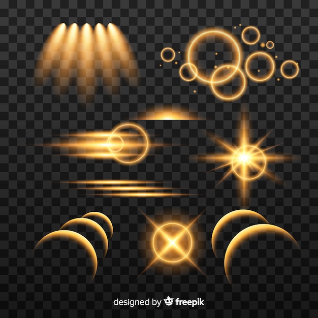 Abstract light effect collection