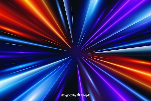 Abstract light movement background
