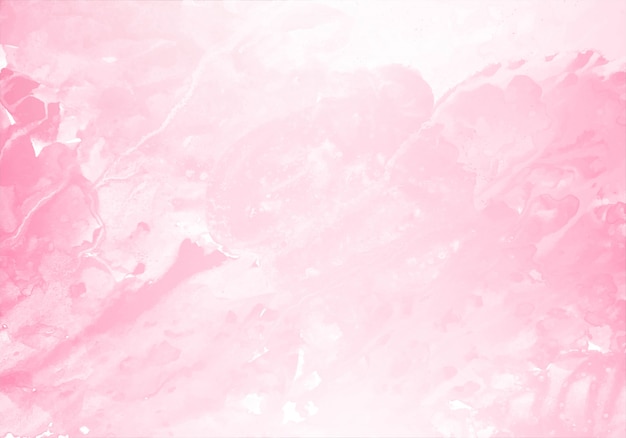 Abstract light pink splash watercolor texture background