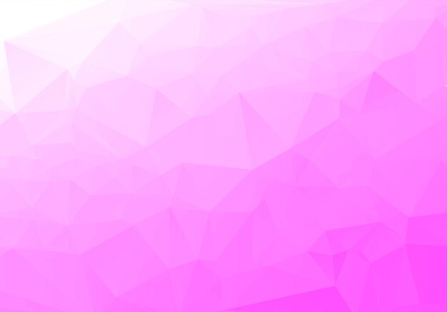 Abstract light purple low poly triangular background