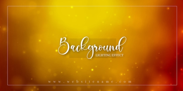 Abstract Lighting Effect Background Banner Design Multipurpose
