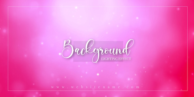 Free vector abstract lighting effect background banner design multipurpose