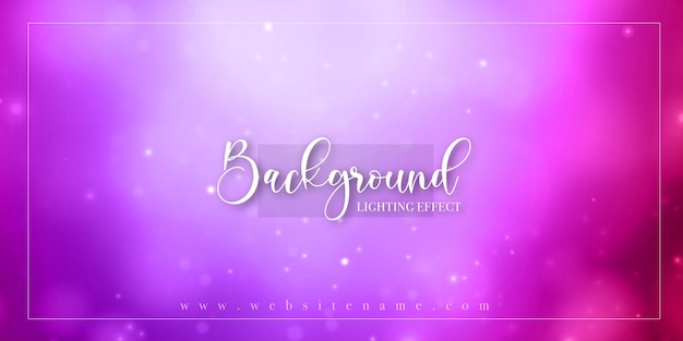 Abstract lighting effect background banner design multipurpose