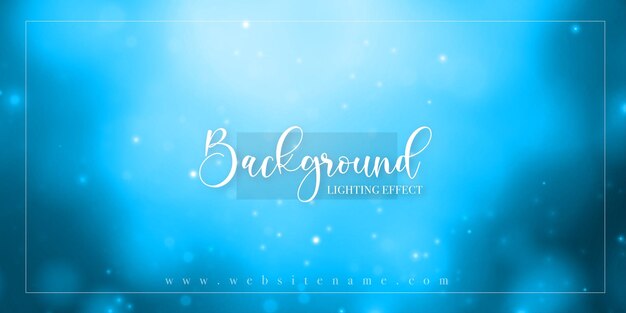 Abstract Lighting Effect Background Banner Design Multipurpose