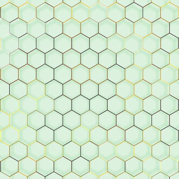 Abstract Line Hexagon Geometric Texture