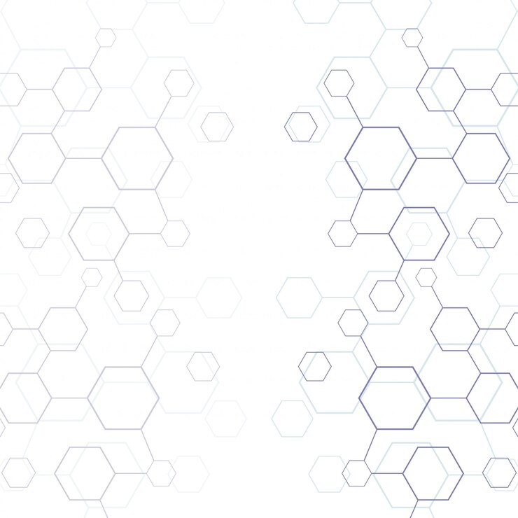 Free Vector abstract line hexagon geometric texture