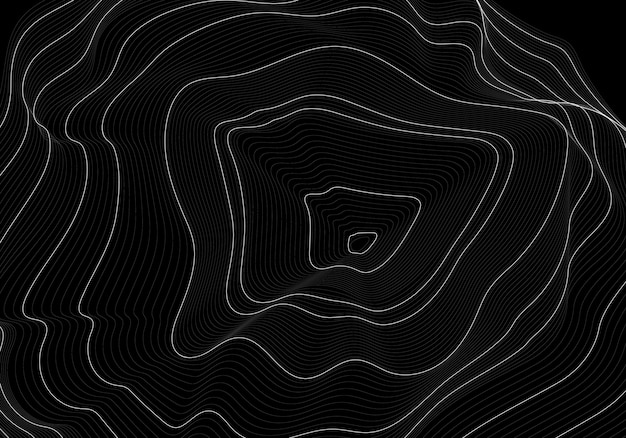 Бесплатное векторное изображение Абстрактные линии