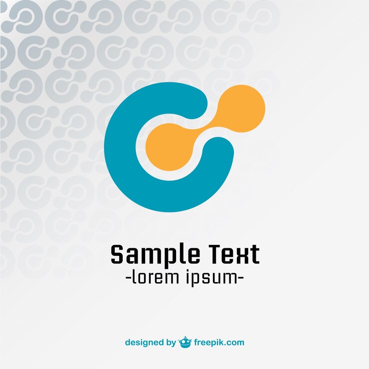 Free Vector abstract logo template