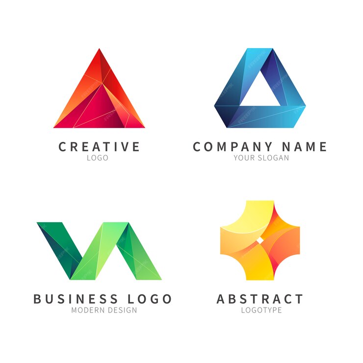 Free Vector | Abstract logotype collection