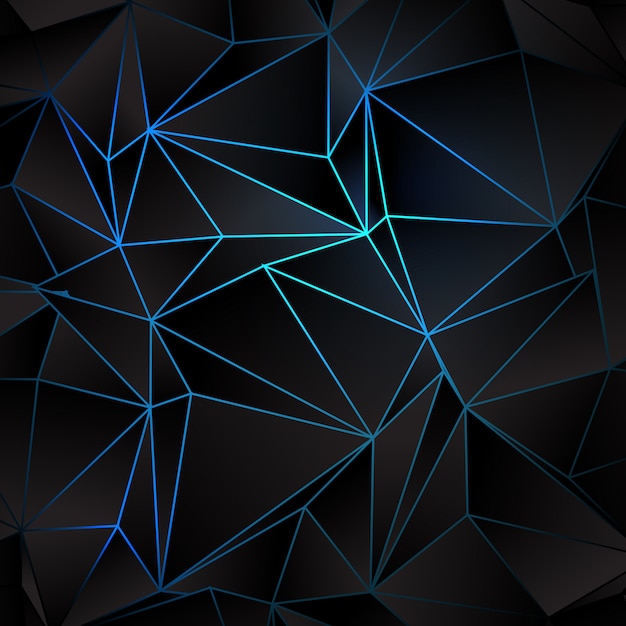 Free vector abstract low poly background