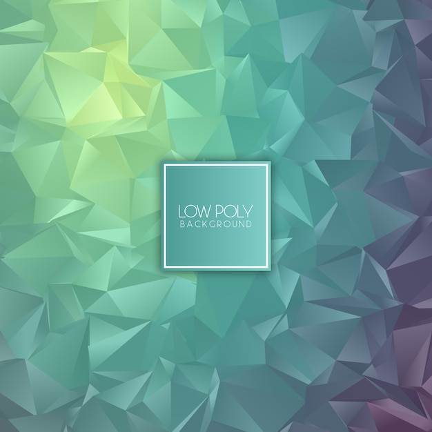 Abstract low poly design background