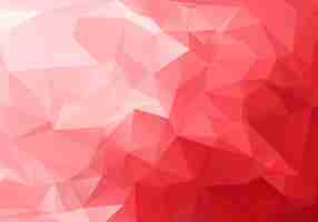 Free vector abstract low poly pink shapes background