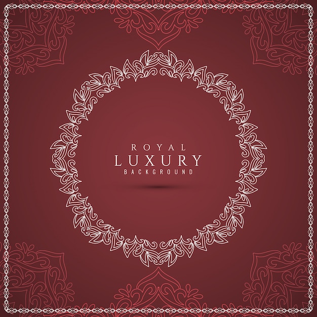 Free vector abstract luxury beautiful decorative background