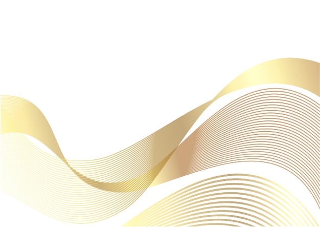 Free vector abstract luxury wavy background