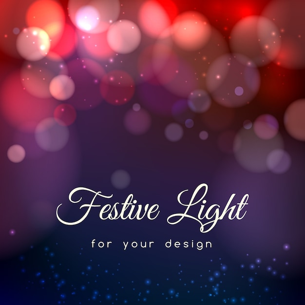 Abstract magic bokeh background. effect blurred light, energy space,