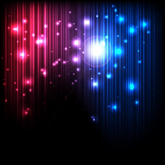 Abstract magic lights background