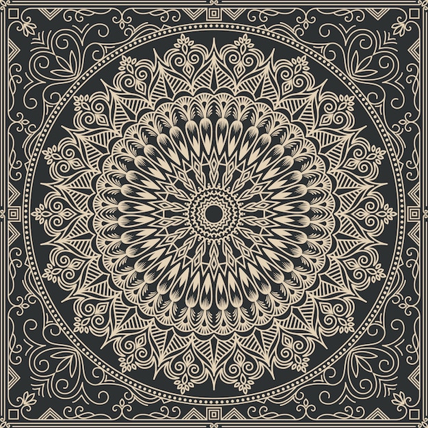 abstract mandala illustration