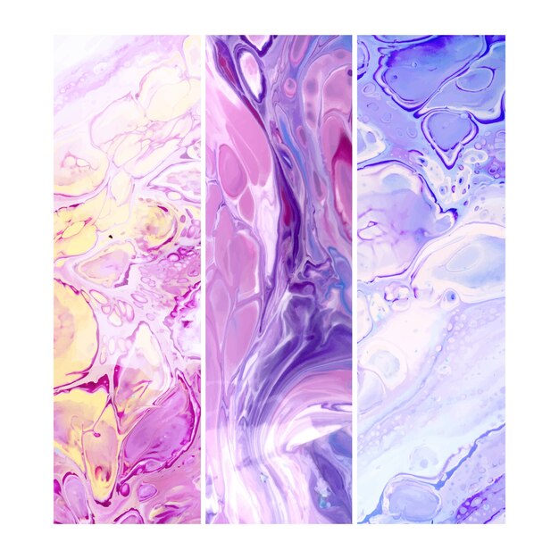 Abstract marbled ink background.