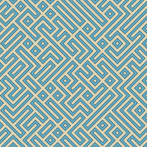 Abstract maze style background