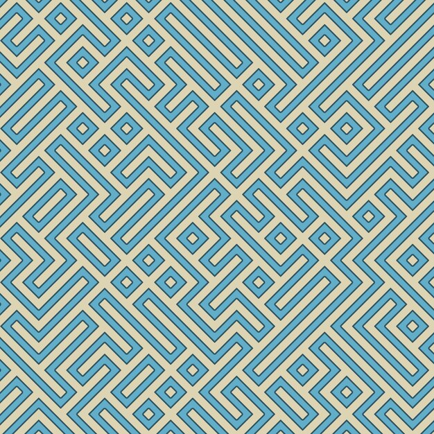 Abstract maze style background