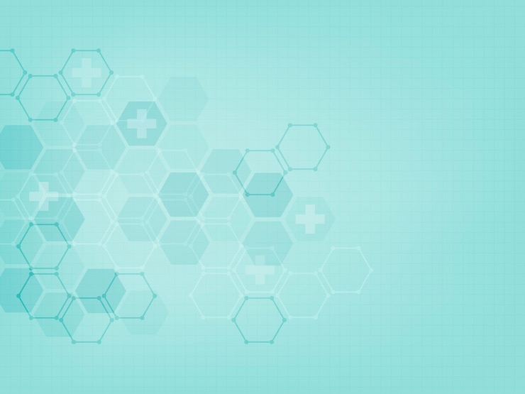 Free Vector abstract medical wallpaper template design