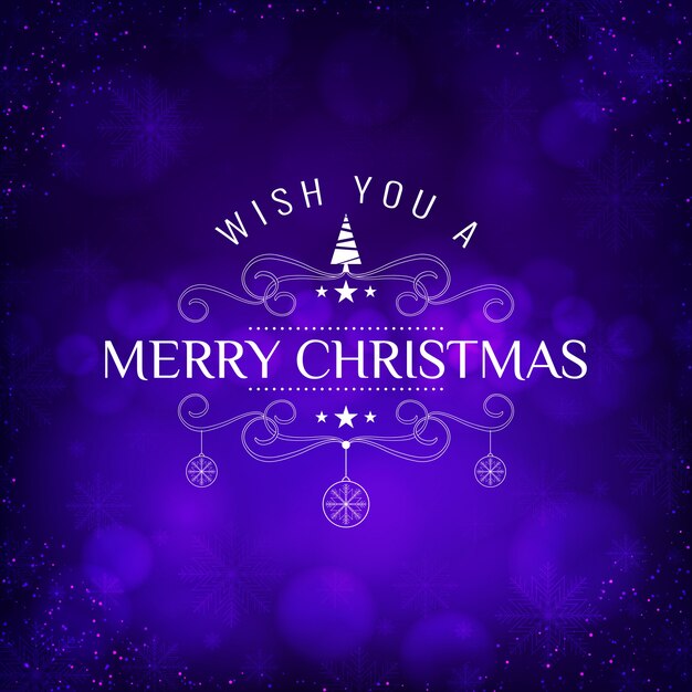 Abstract Merry Christmas stylish background