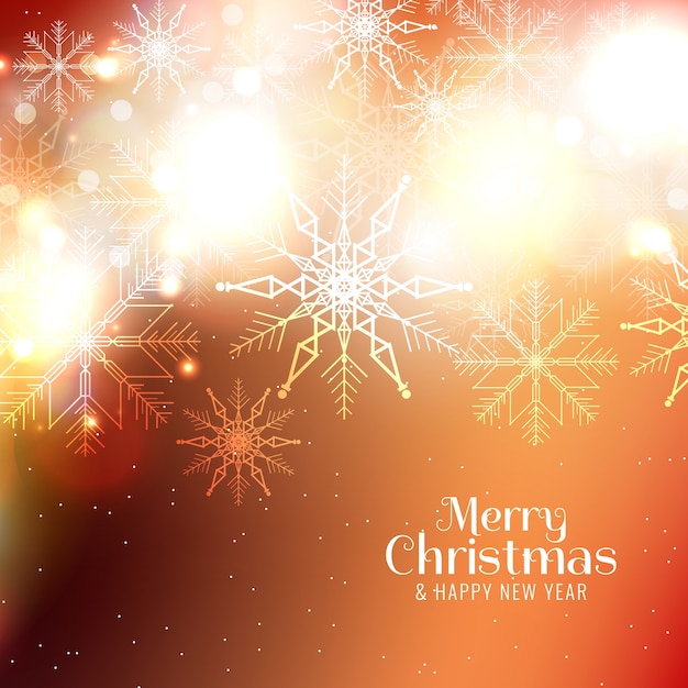 Abstract Merry Christmas stylish background