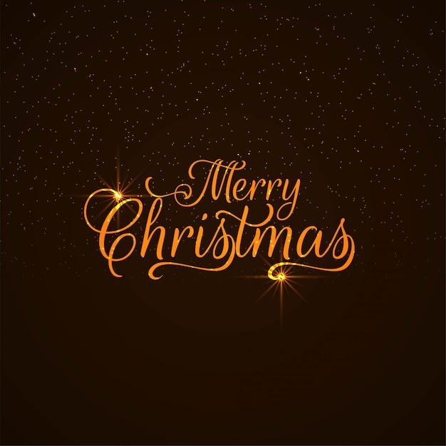 Abstract merry christmas text design background