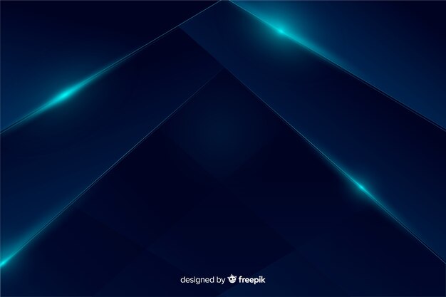 Abstract metallic blue background