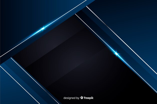 Abstract metallic blue decorative background