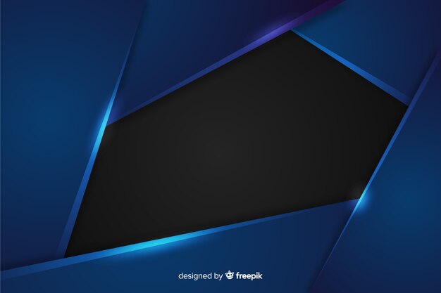 Abstract metallic dark blue background