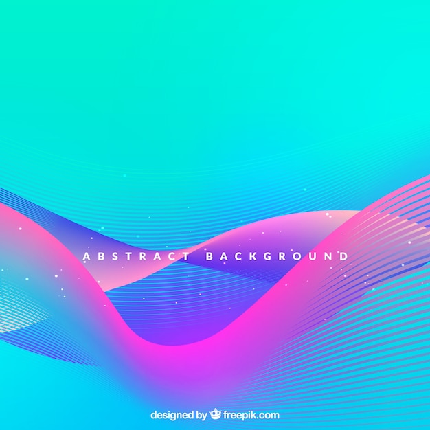 Free vector abstract modern background