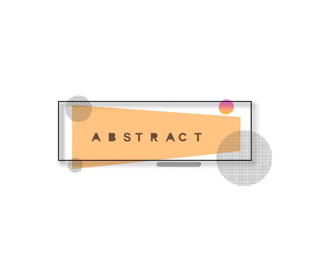 Abstract modern banner design cover poster template brochure decorated flyer banner