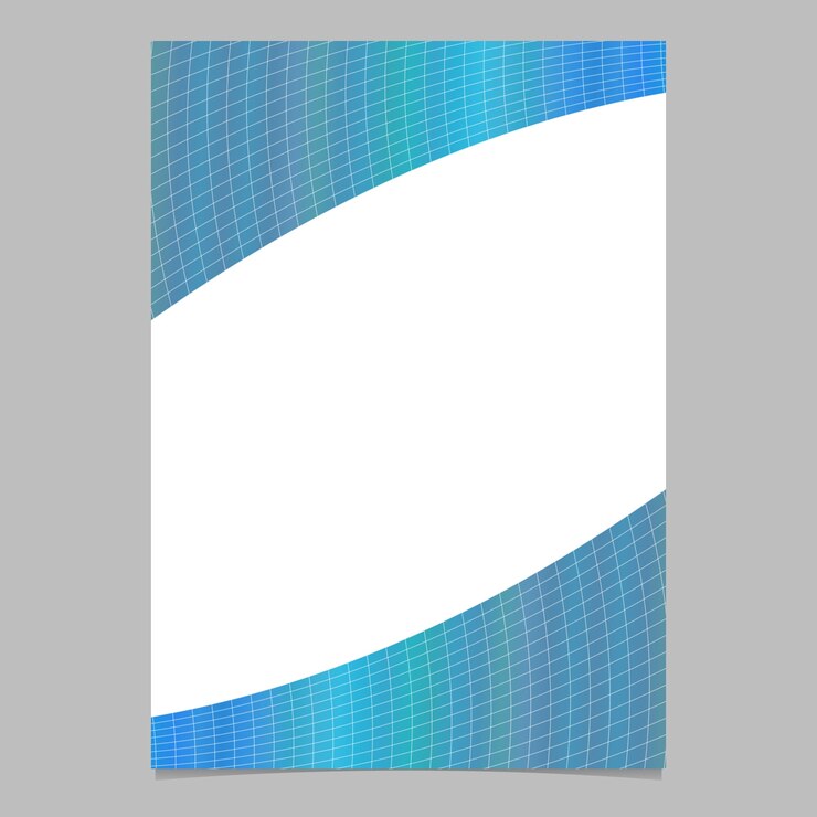 Free Vector abstract modern colorful gradient curved grid pattern page, brochure template 