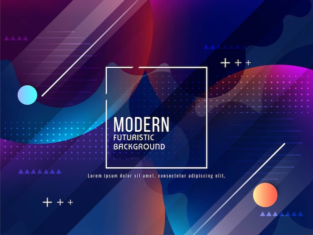 Abstract modern futuristic background