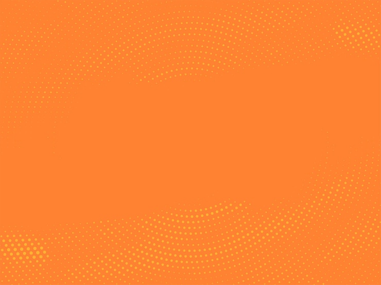 Free Vector abstract modern halftone design orange background