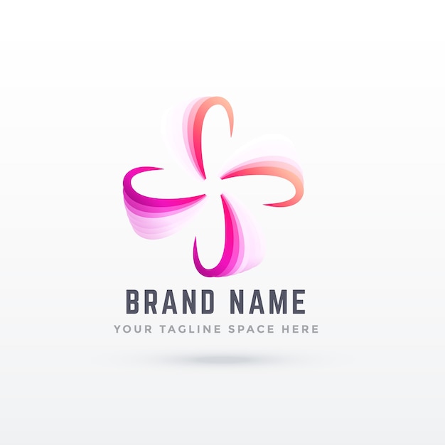 Free vector abstract modern logo