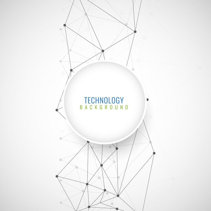 Free Vector abstract modern technological background