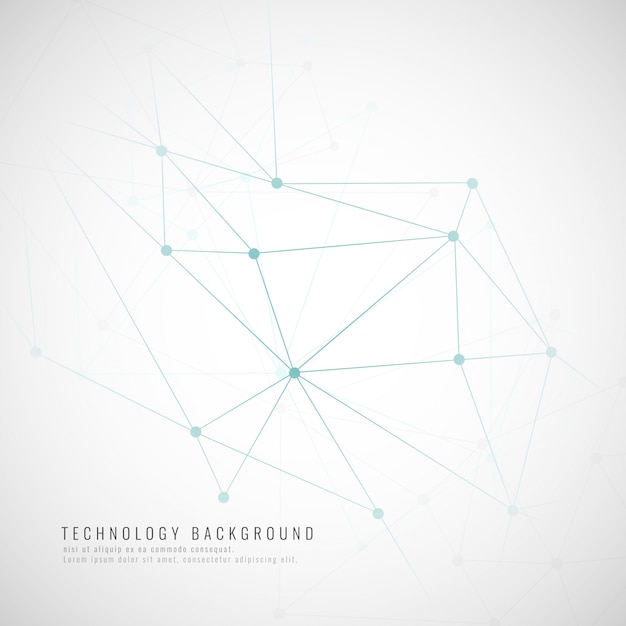 Абстрактный современный технологический фон