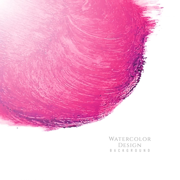 Abstract modern watercolor design background