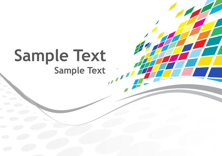 Free Vector abstract mosaic background design