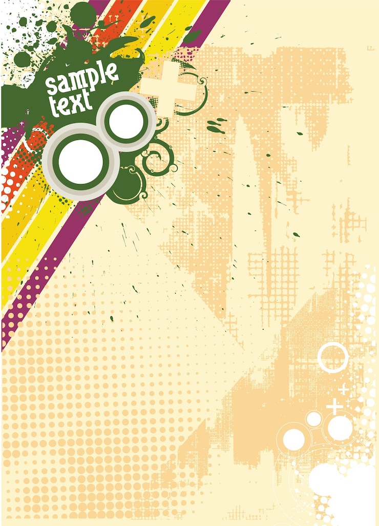Free Vector abstract mosaic web background vector illustration