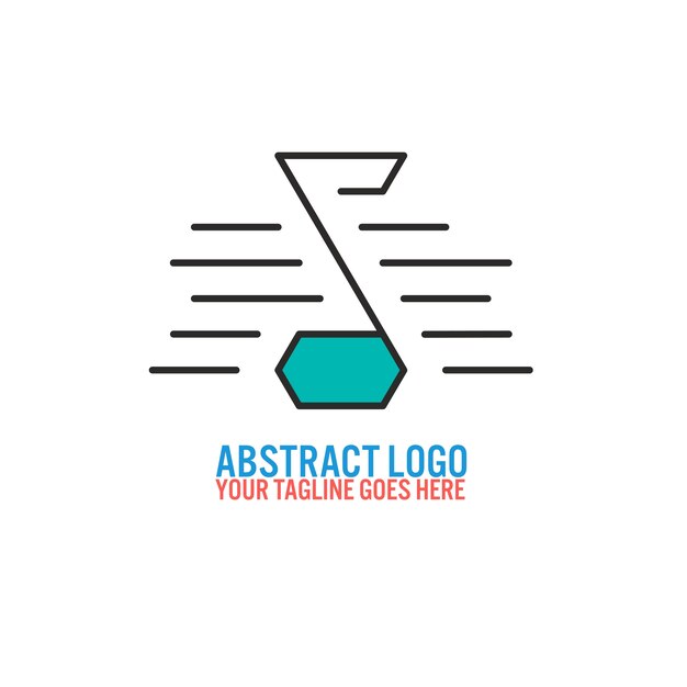 Abstract music logo
