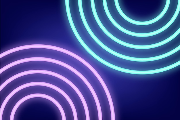 Abstract neon lights background