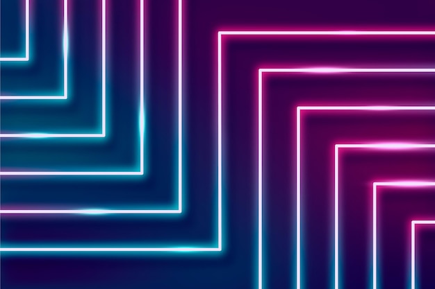 Abstract neon lights background